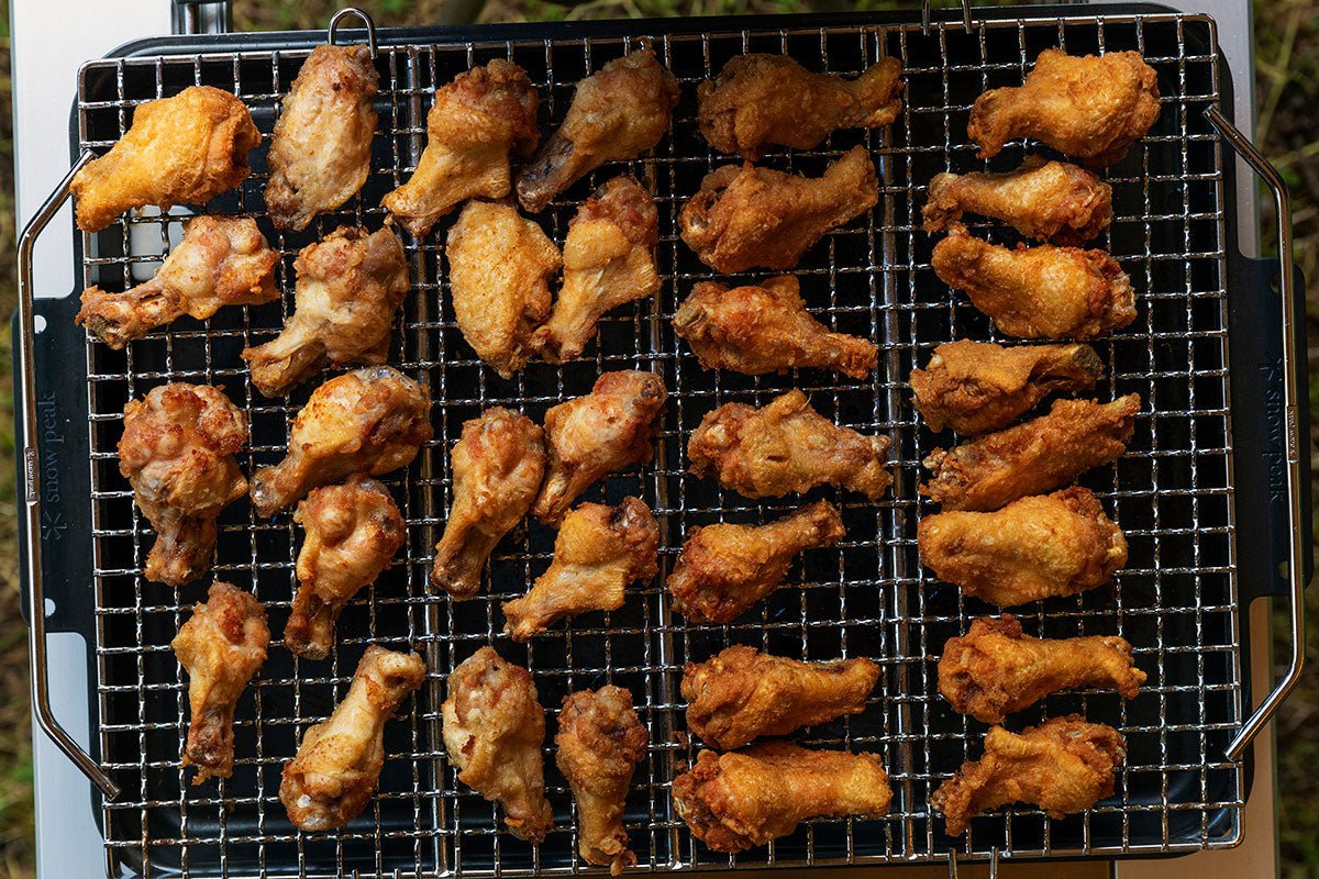 Double-Fried Chicken Wings - Snow Peak
