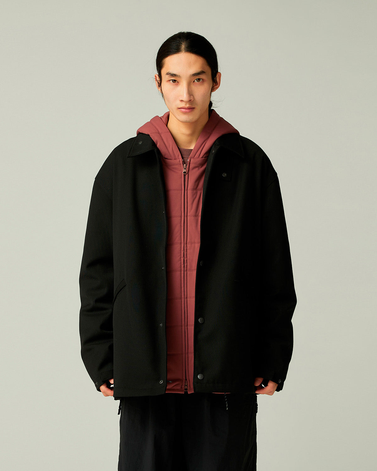 Hybrid Wool Coach Jacket