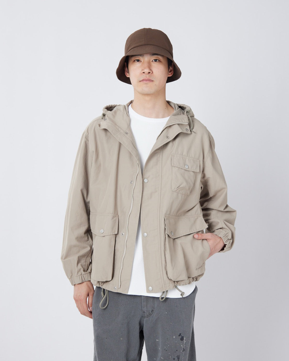 Light Dobby Cloth Parka
