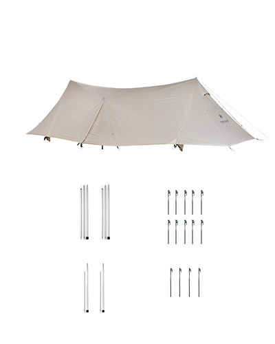 Ensemble De Tente Pour Station Terrestre