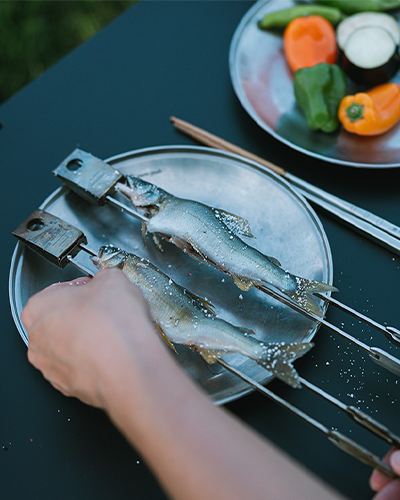 Takibi Hearth Skewer Set