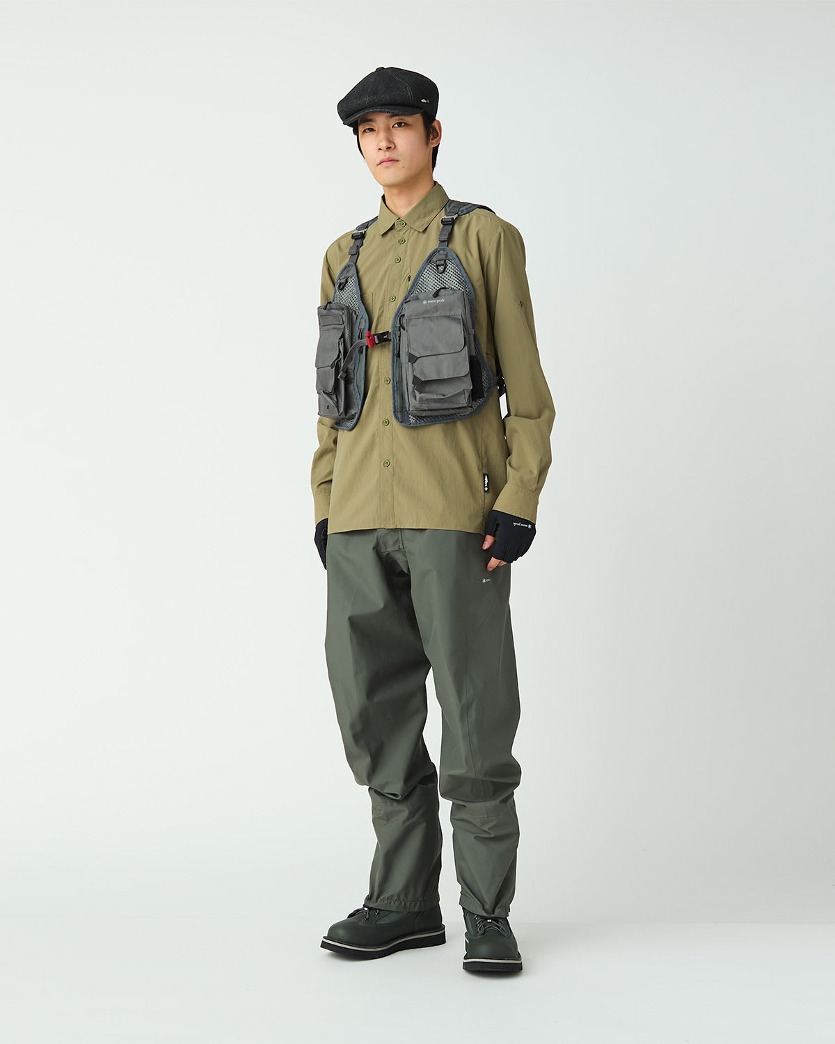 Gilet En Maille À Sangle Verticale Avec Système D'Articulation Sp Ff