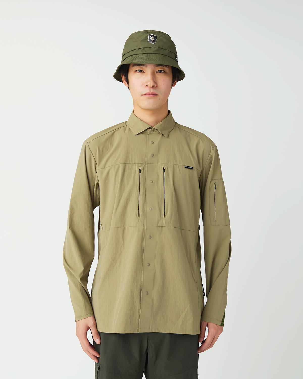 Chemise À Manches Longues Extensible Stream Field Dry