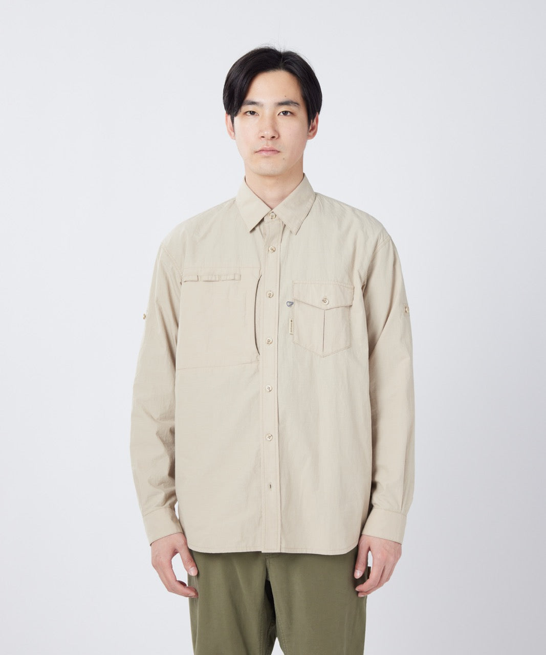 Chemise De Pêche Teinte À L'Ancienne