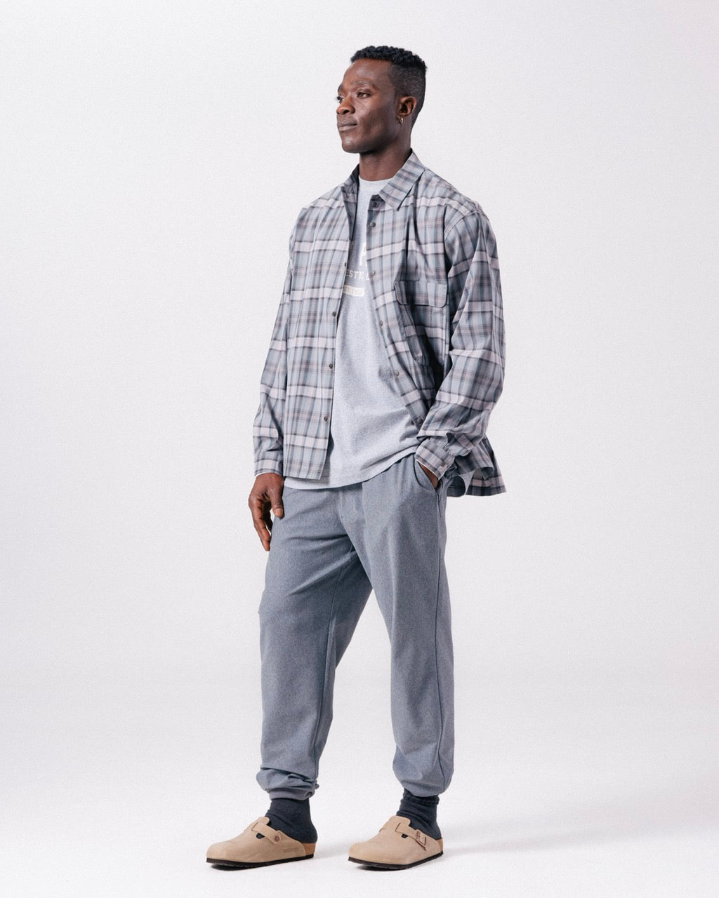 Pantalon Droit En Tricot