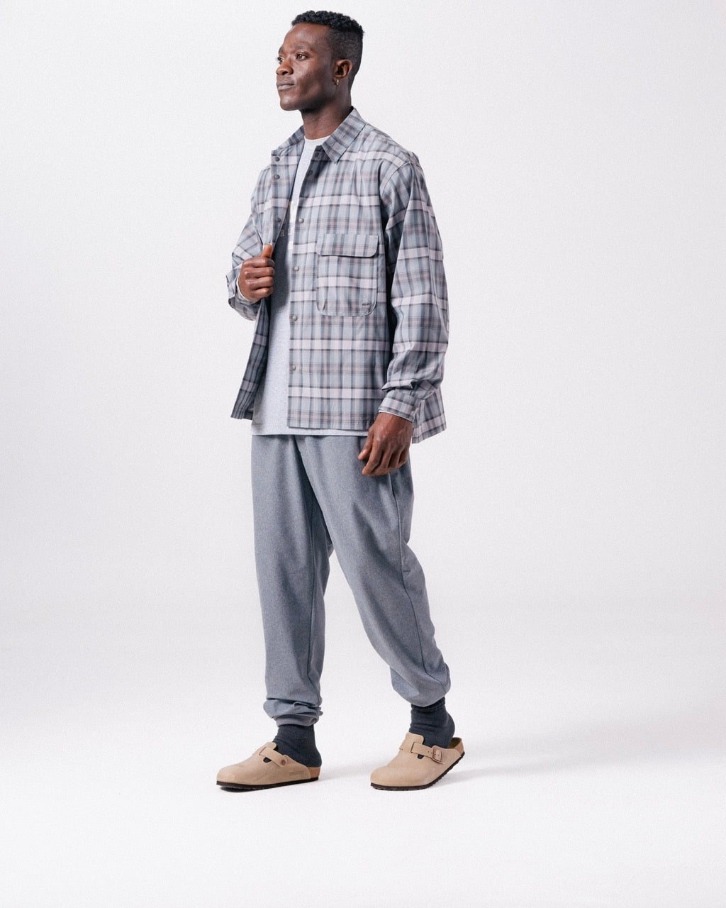 Pantalon Droit En Tricot