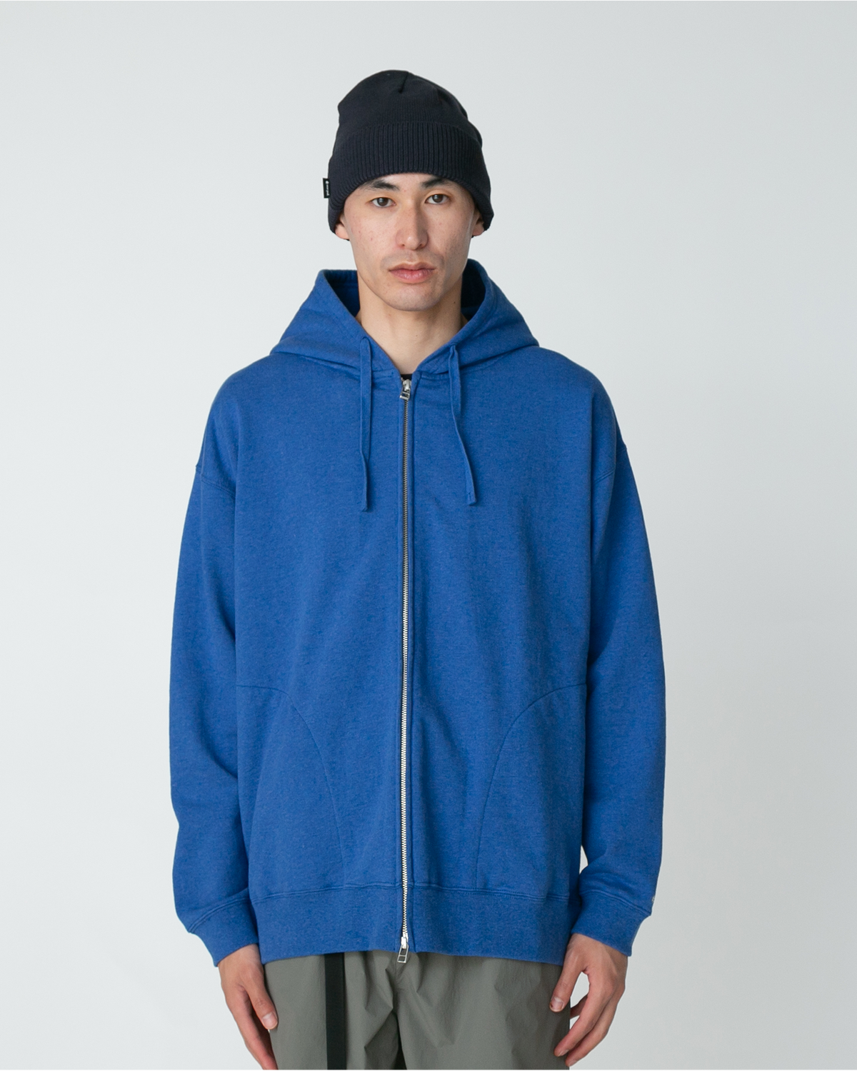 Sweat À Capuchon Zippé En Coton Recyclé
