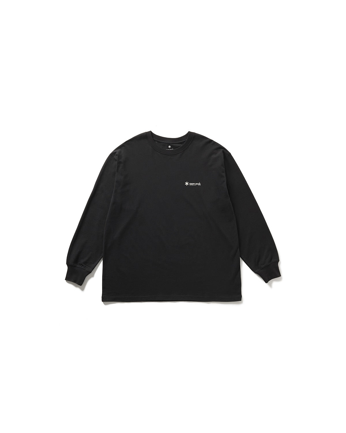 Soft Cotton Relaxed Logo L/S T-Shirt