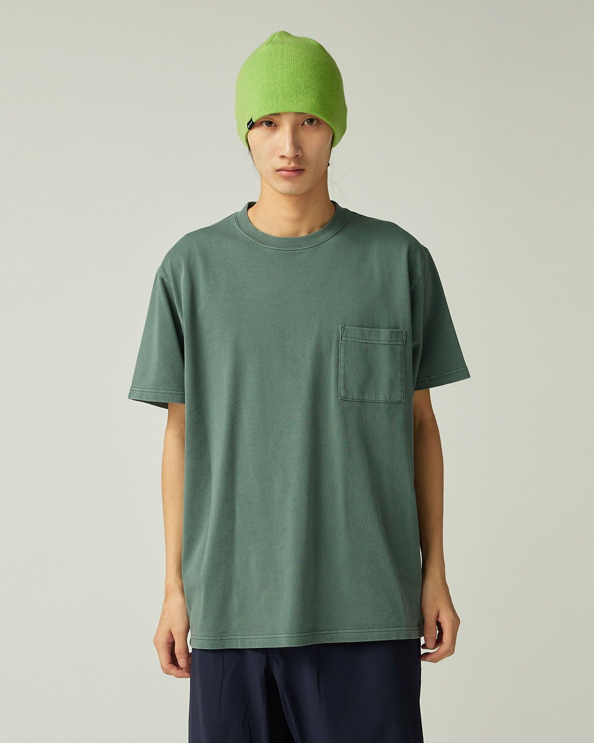 T-Shirt Teint En Morceaux