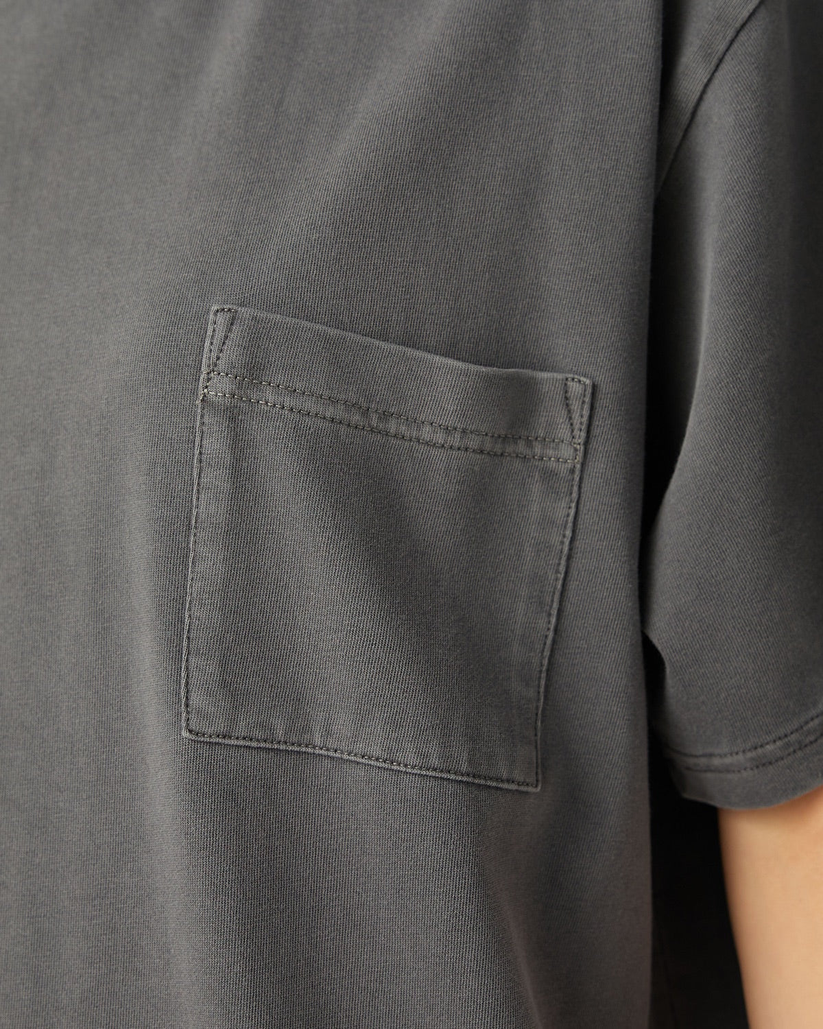 T-Shirt Teint En Morceaux