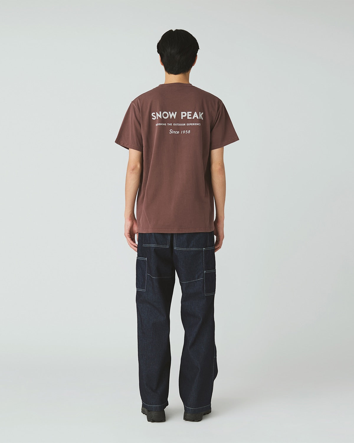 T-Shirt Teint En Morceaux