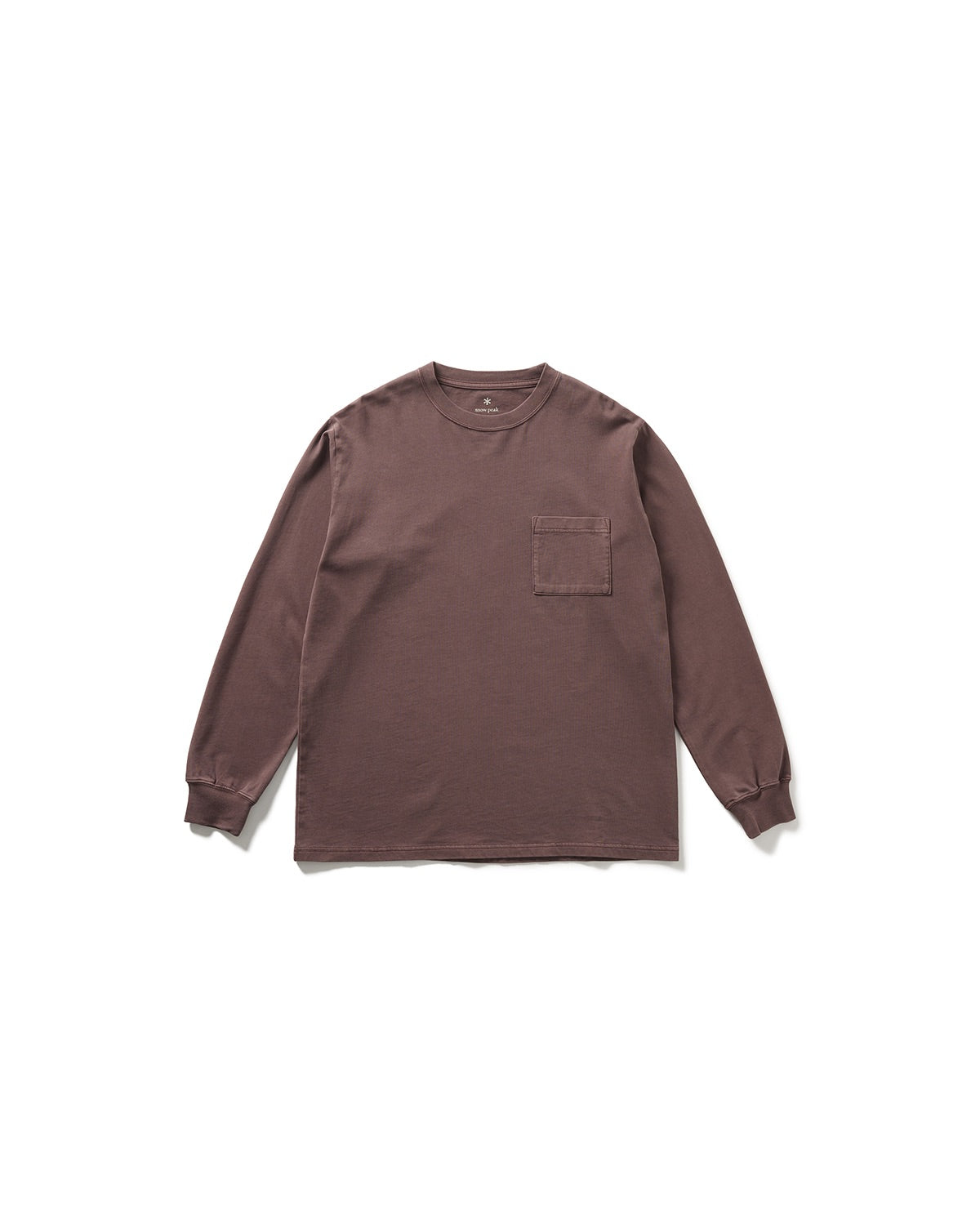 T-Shirt À Manches Longues Teint En Morceaux