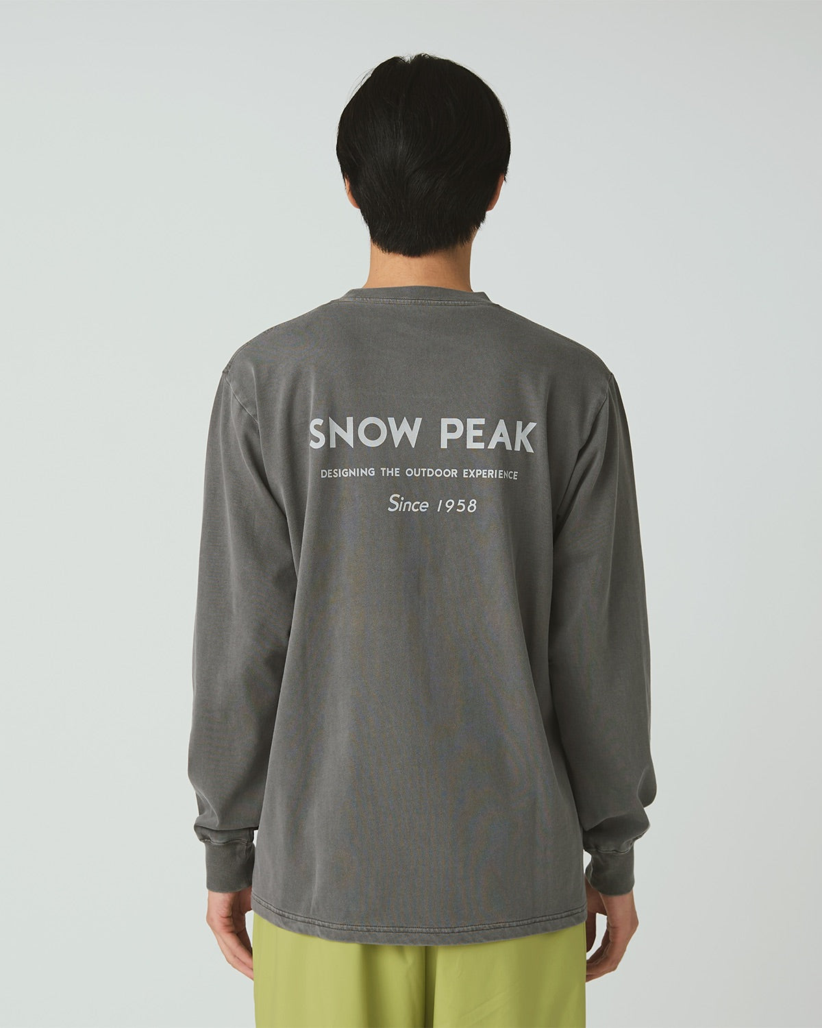 T-Shirt À Manches Longues Teint En Morceaux