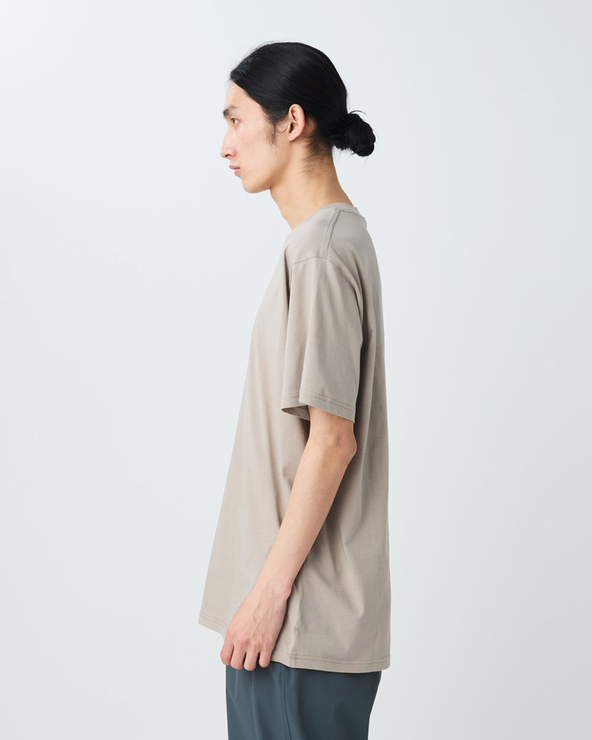T-Shirt À Manches Courtes En Coton Doux Avec Logo
