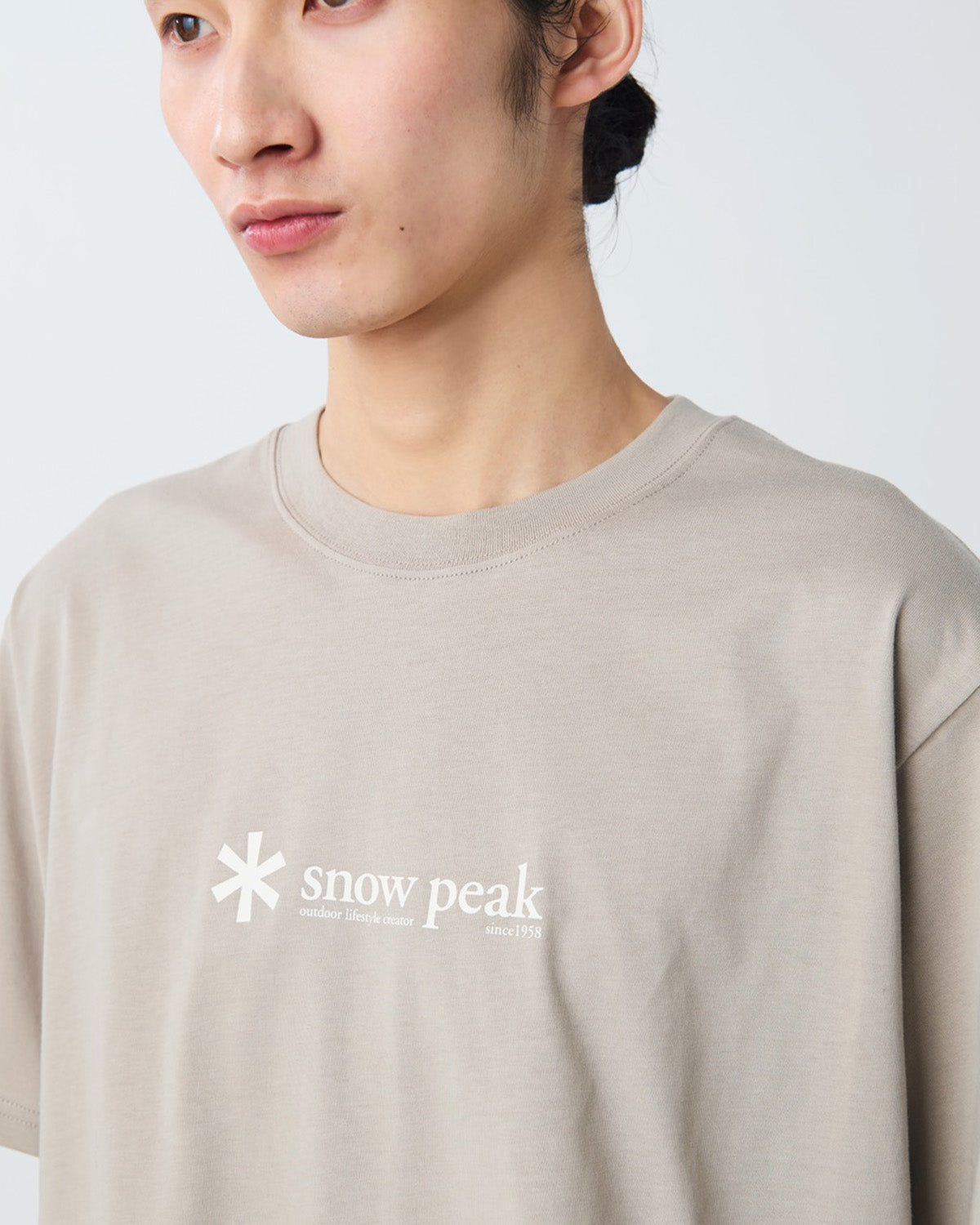 T-Shirt À Manches Courtes En Coton Doux Avec Logo