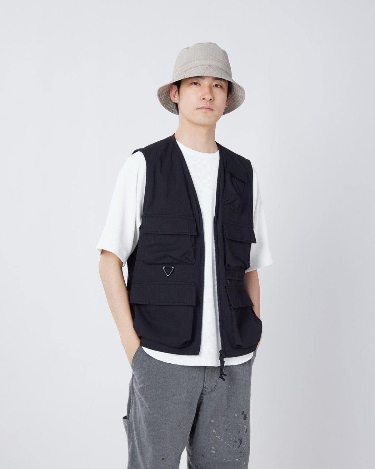 TAKIBI Herringbone Vest