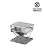Takibi Garden Table & Grill Set - Snow Peak