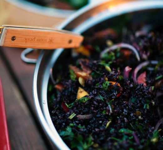 Black Rice with Mango