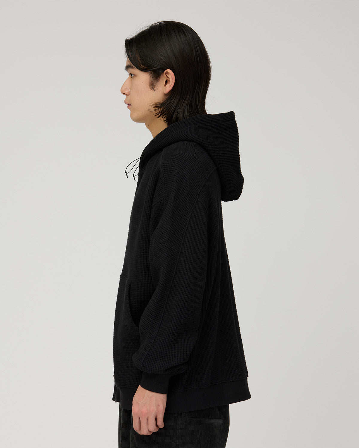 Heavyweight Waffle Zip Parka