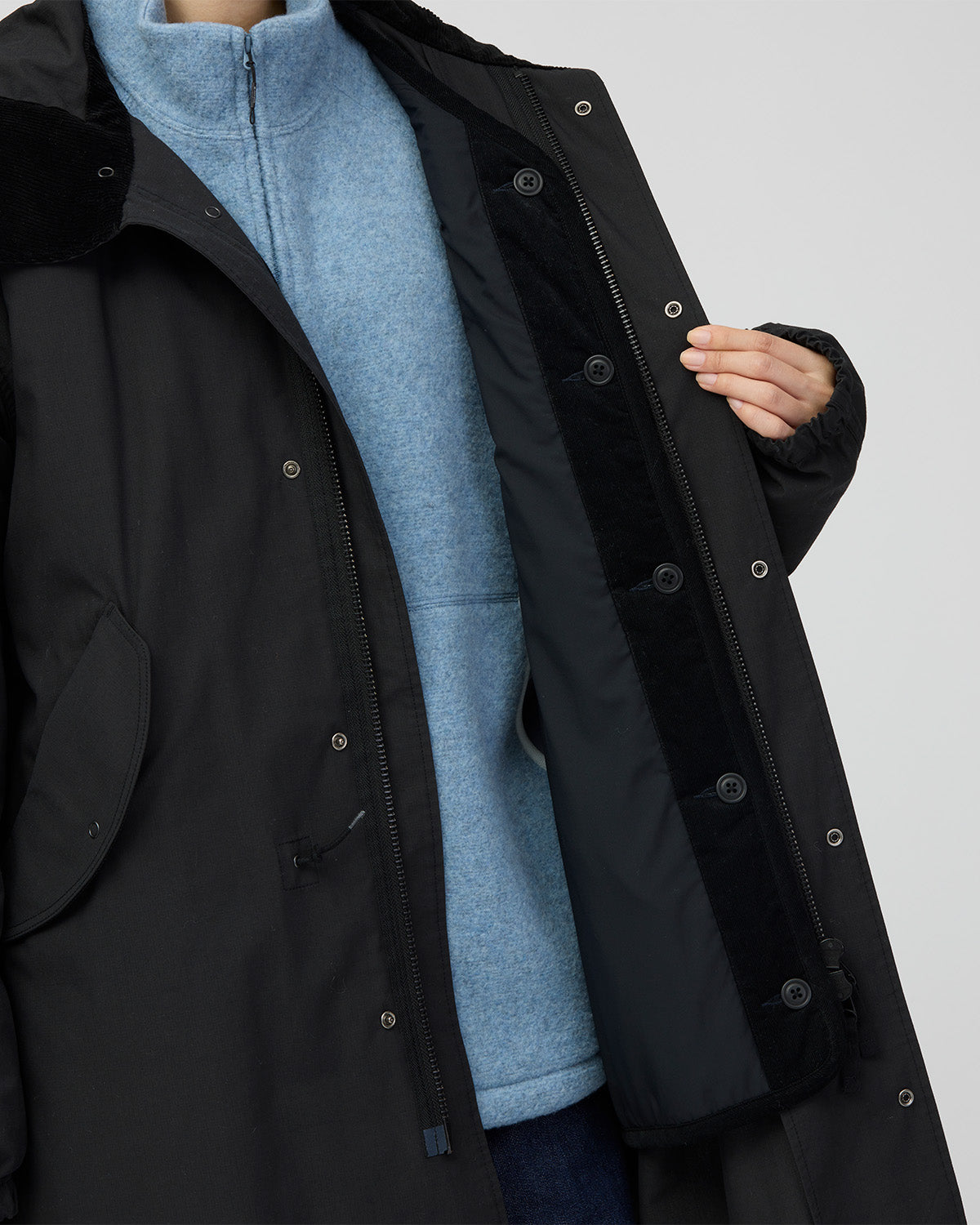⁣⁢Manteau Hybride Takibi Ajustable⁤⁣