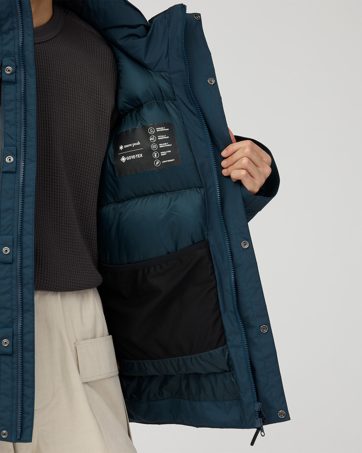 ⁣⁢Doudoune Imperméable Gore-Tex⁤⁣