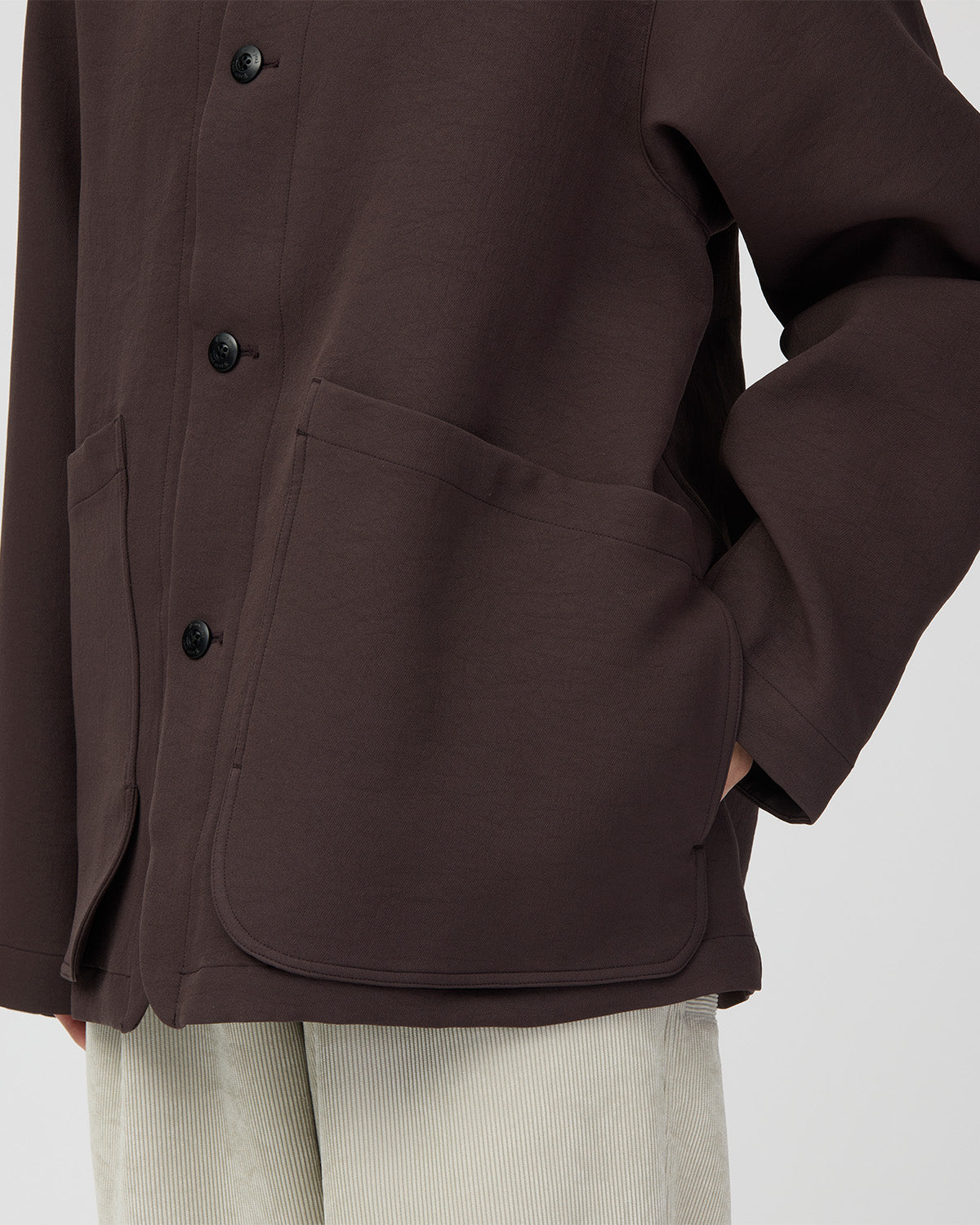 ⁣⁢Veste En Tissu Triple Épaisseur⁤⁣