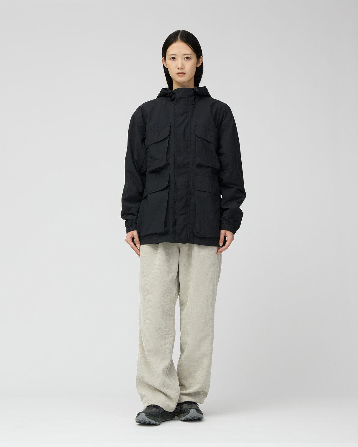 ⁣⁢Veste En Nylon Double Rips⁤⁣