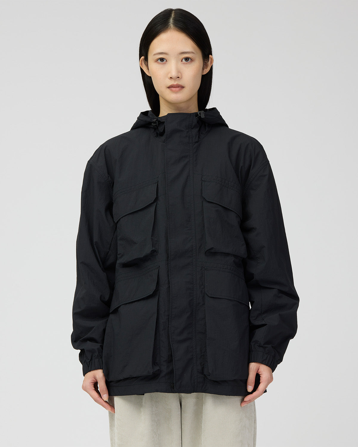 ⁣⁢Veste En Nylon Double Rips⁤⁣