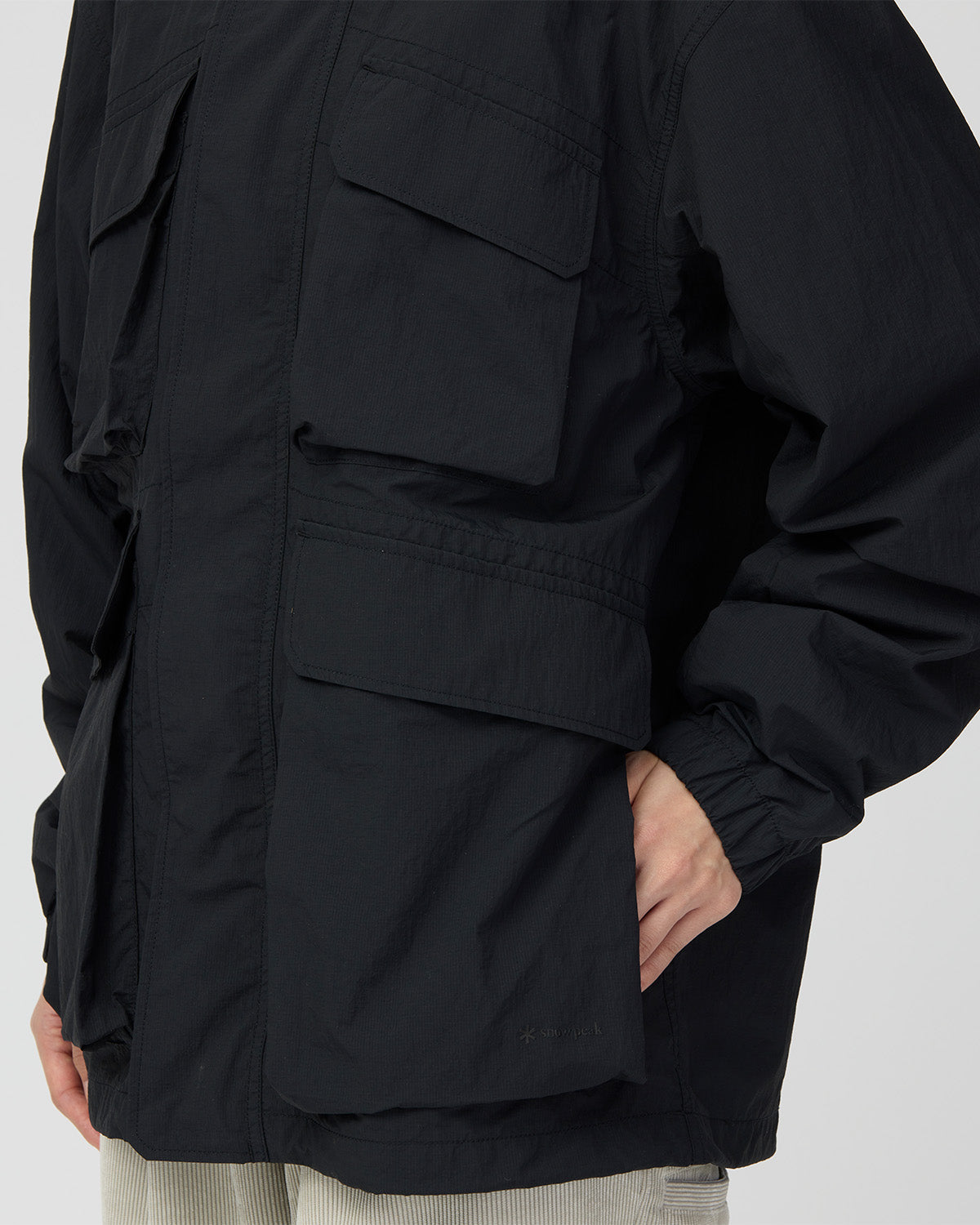 ⁣⁢Veste En Nylon Double Rips⁤⁣