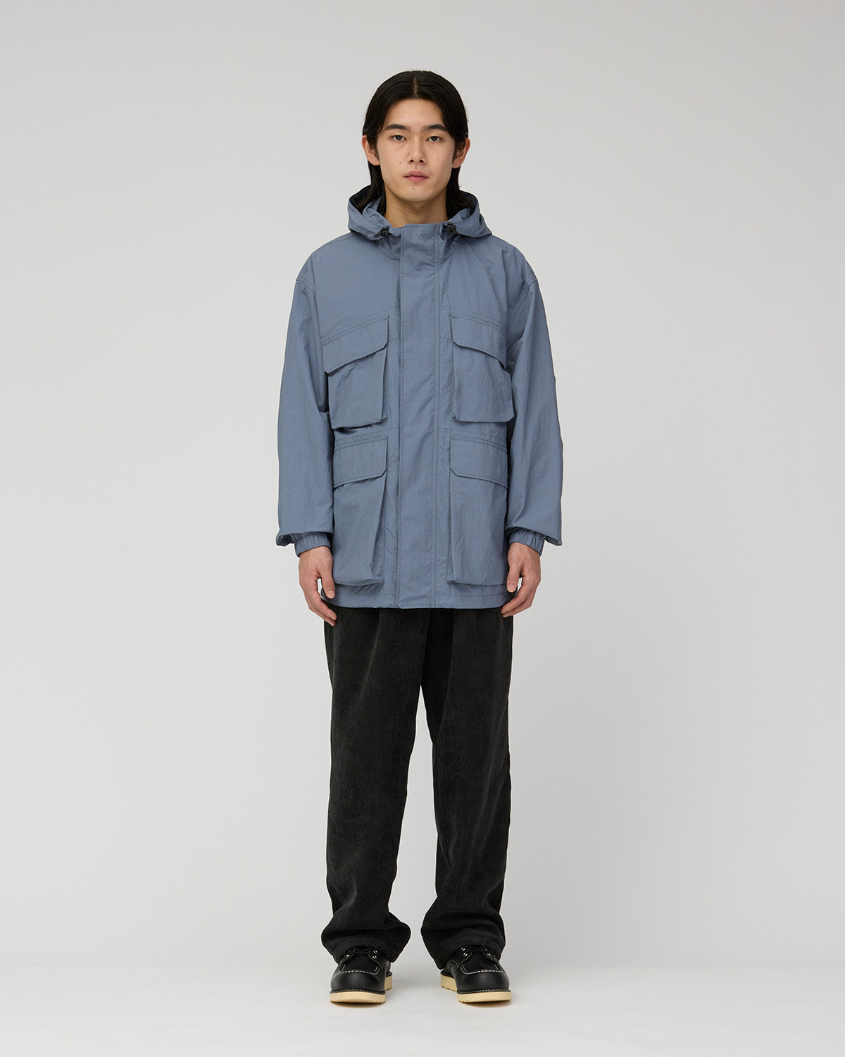 ⁣⁢Veste En Nylon Double Rips⁤⁣