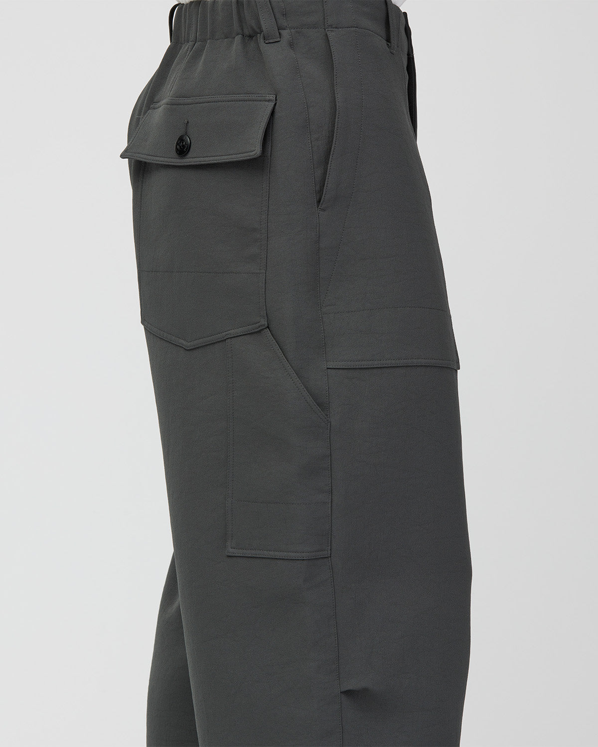 ⁣⁢Pantalon En Tissu Triple⁤⁣