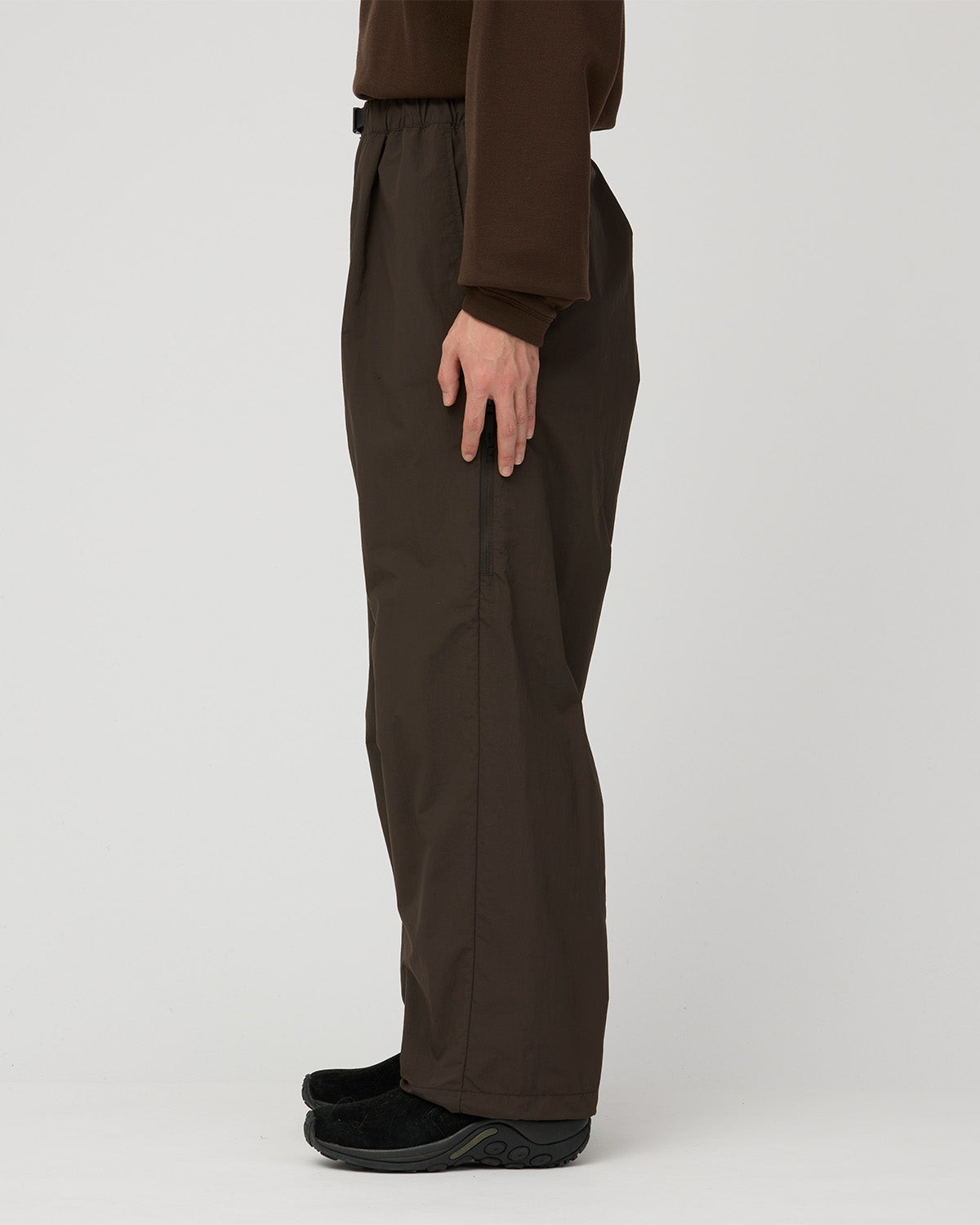 ⁣⁢Pantalon En Nylon Double Déchirure⁤⁣