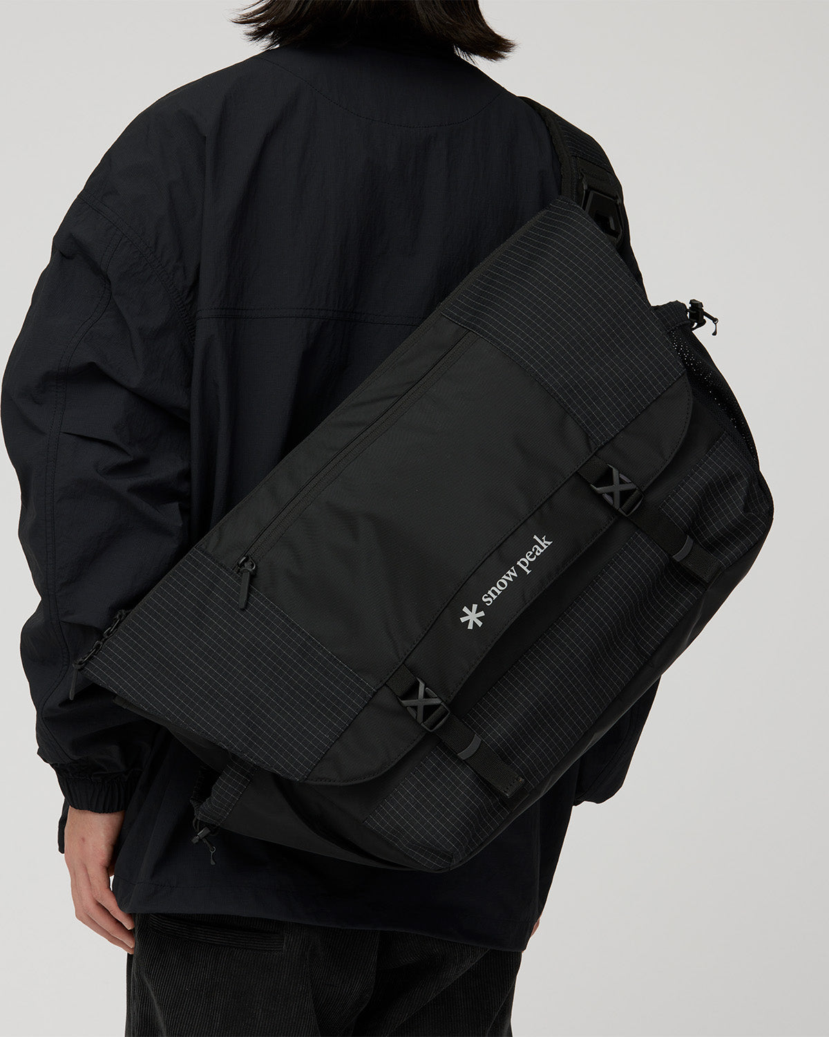 ⁣⁢Sac Messager À Grille⁤⁣