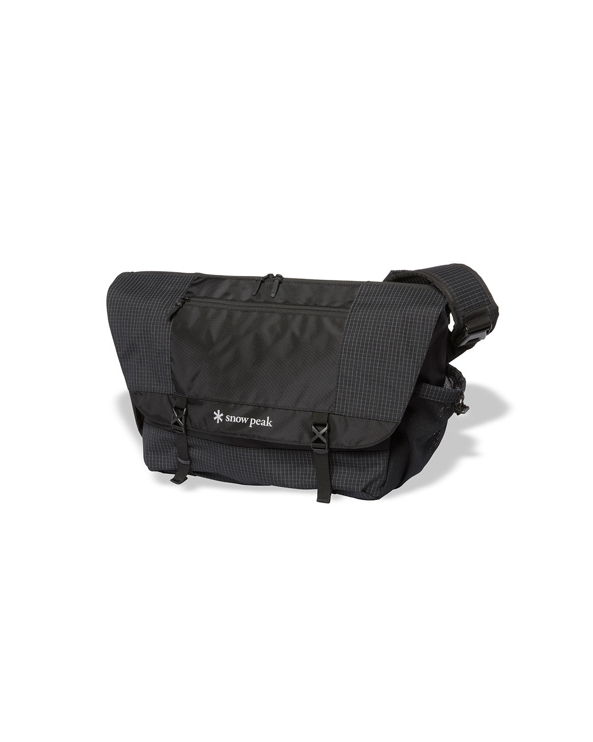 Grid Messenger Bag