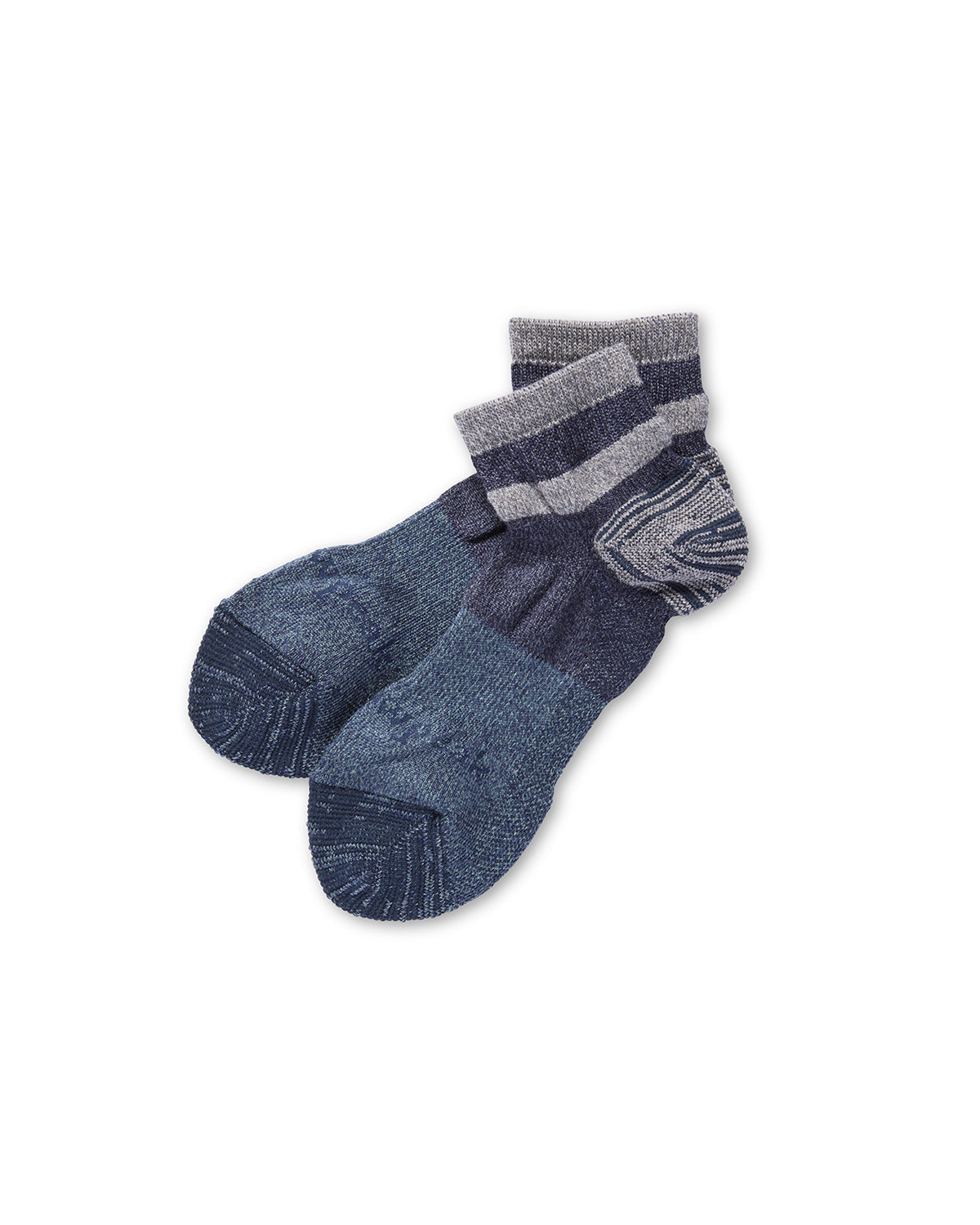 Wool Blend Multi Color Ankle Socks