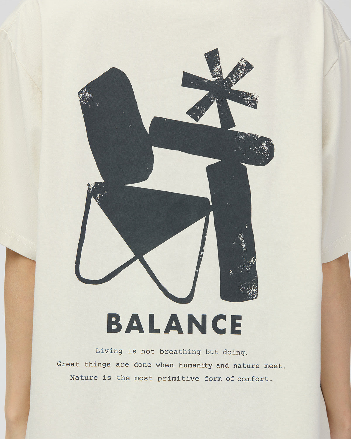 ⁣⁢T-Shirt Elemental Balance⁤⁣