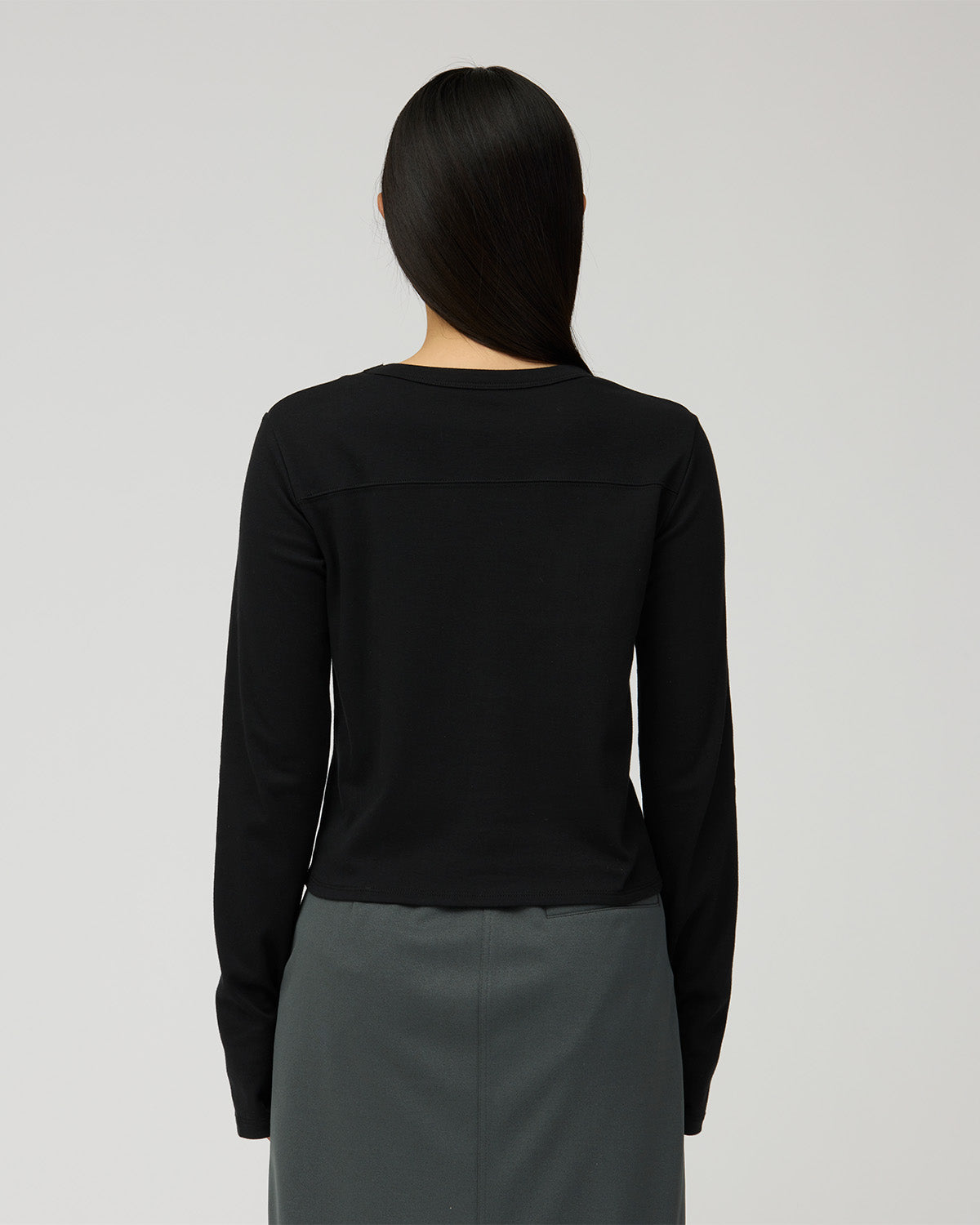 ⁣⁢Chandail à manches longues pour femme, antitache⁤⁣
