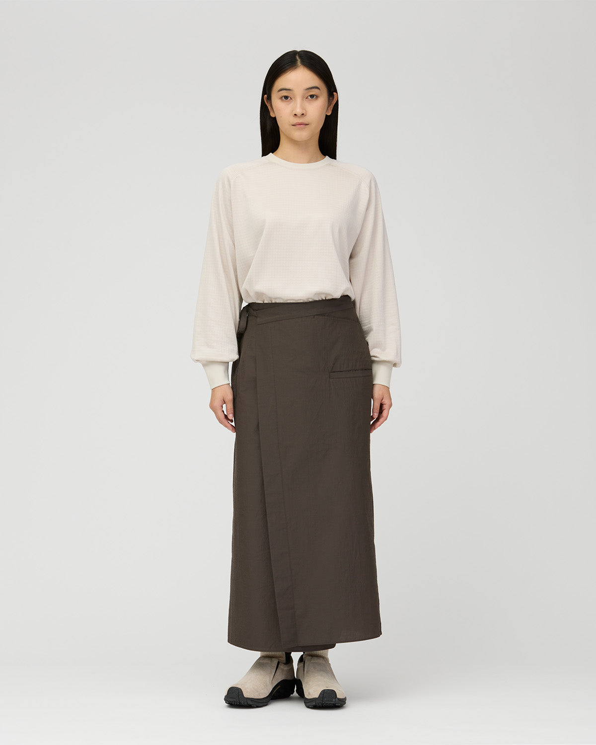 ⁣⁢Chandail à manches longues Fusion Grid pour femmes⁤⁣