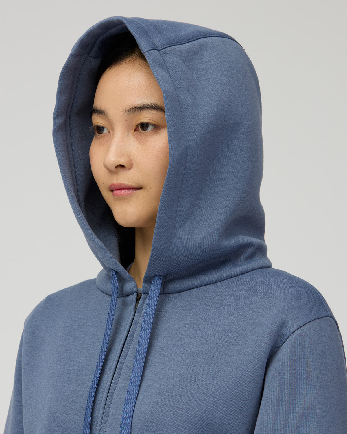 ⁣⁢Parka à fermeture éclair pour femme avec contrôle des odeurs⁤⁣
