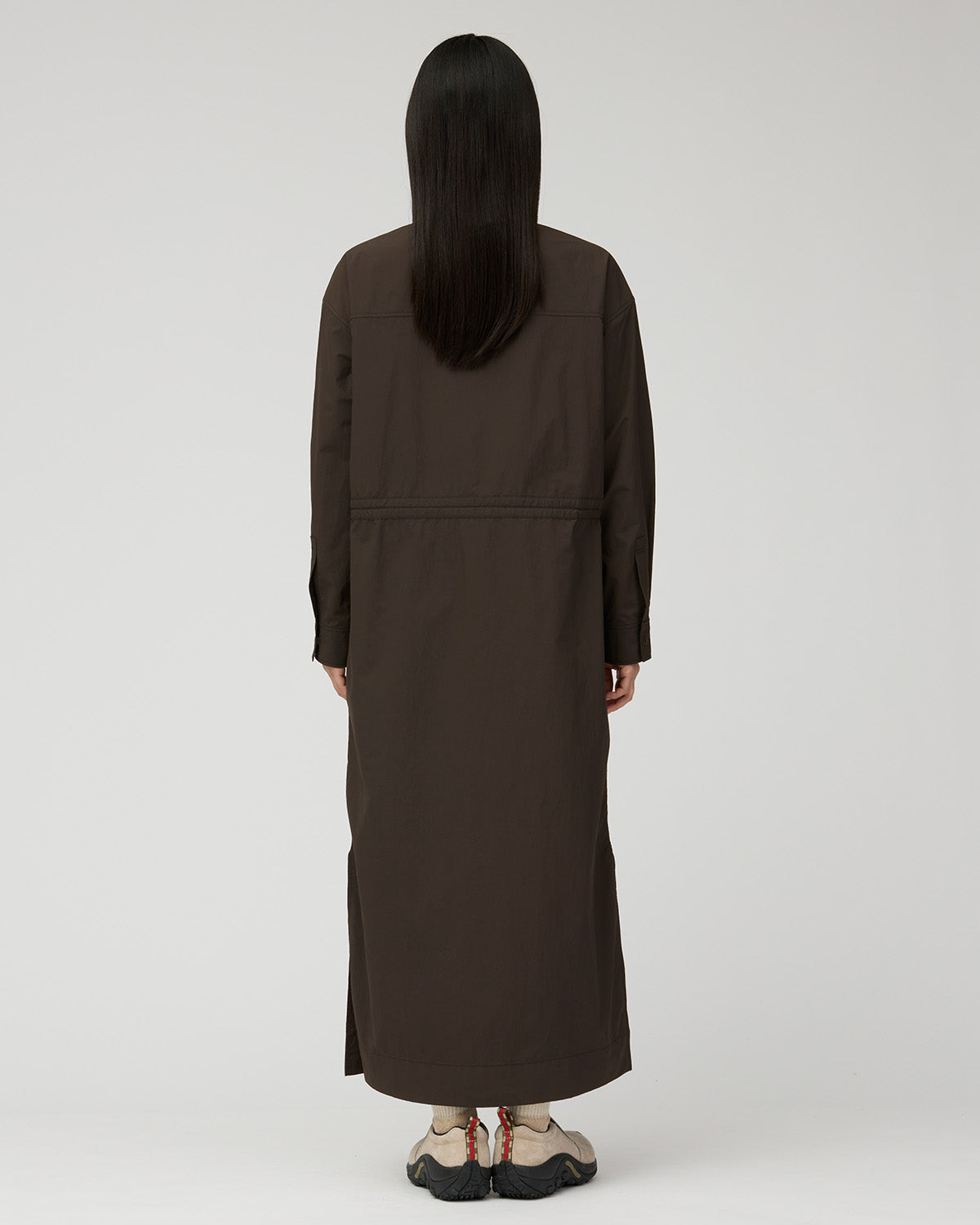 ⁣⁢Robe En Nylon Double Déchirure⁤⁣