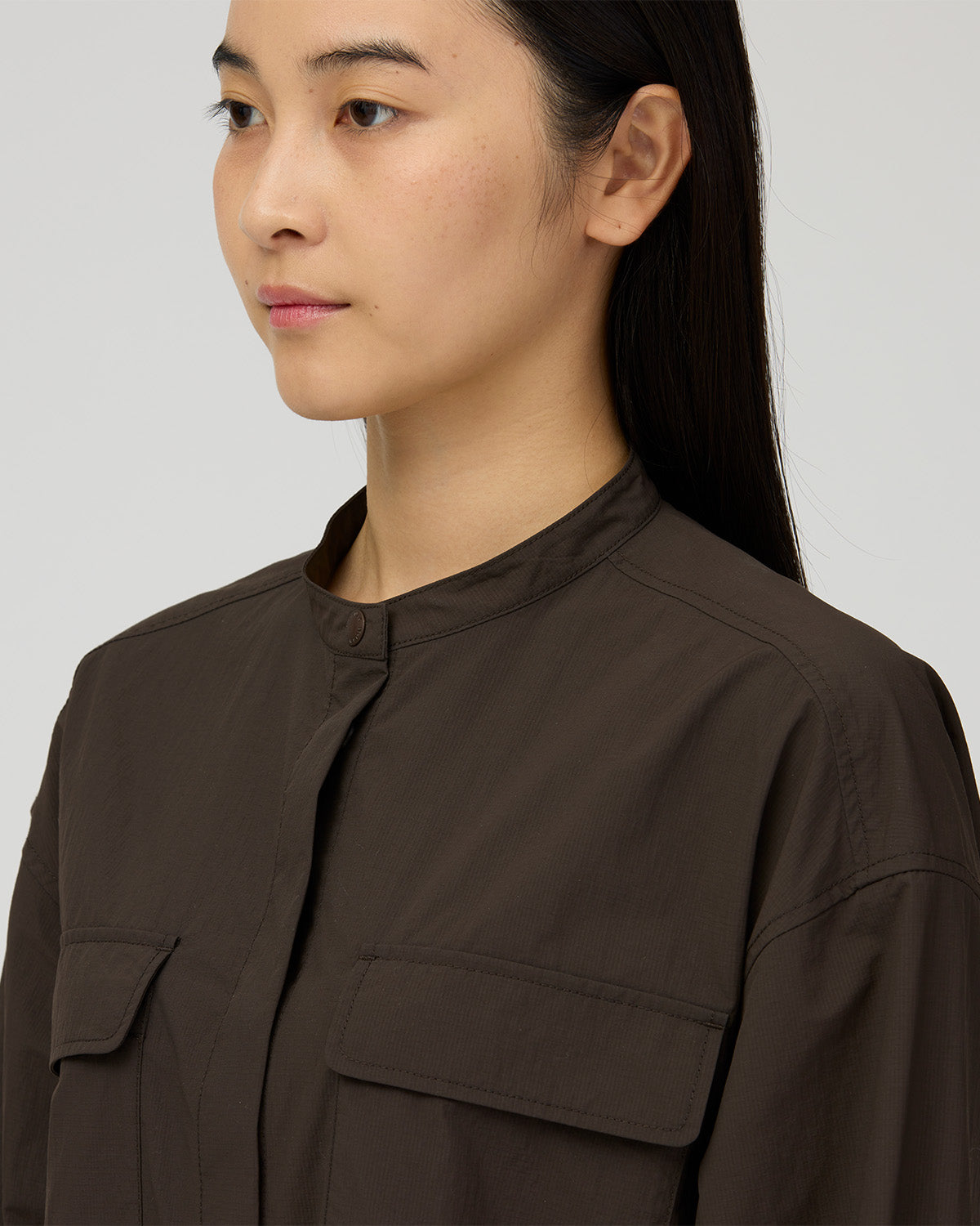 ⁣⁢Robe En Nylon Double Déchirure⁤⁣