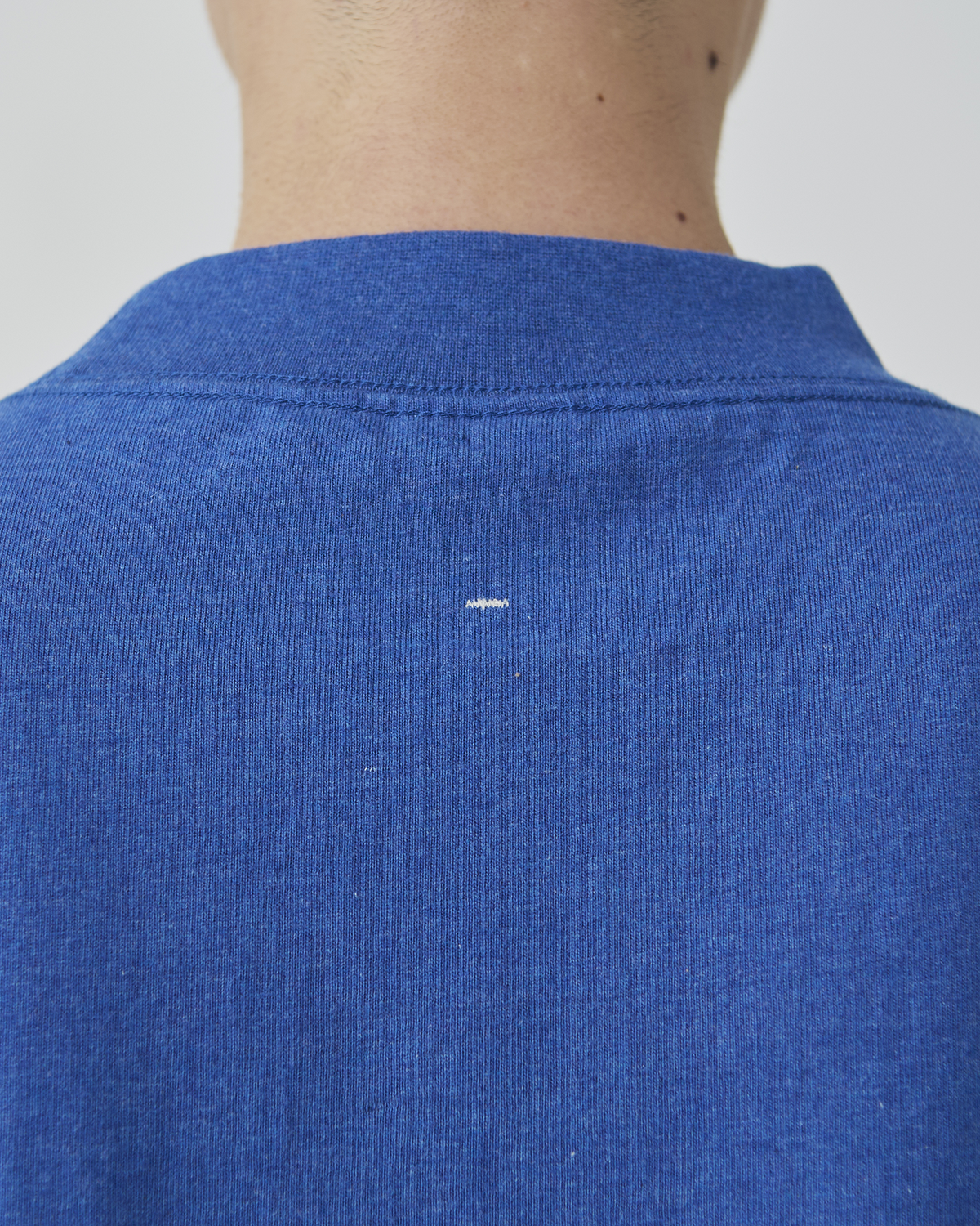 ⁣⁢T-Shirt À Col Montant En Coton Recyclé⁤⁣