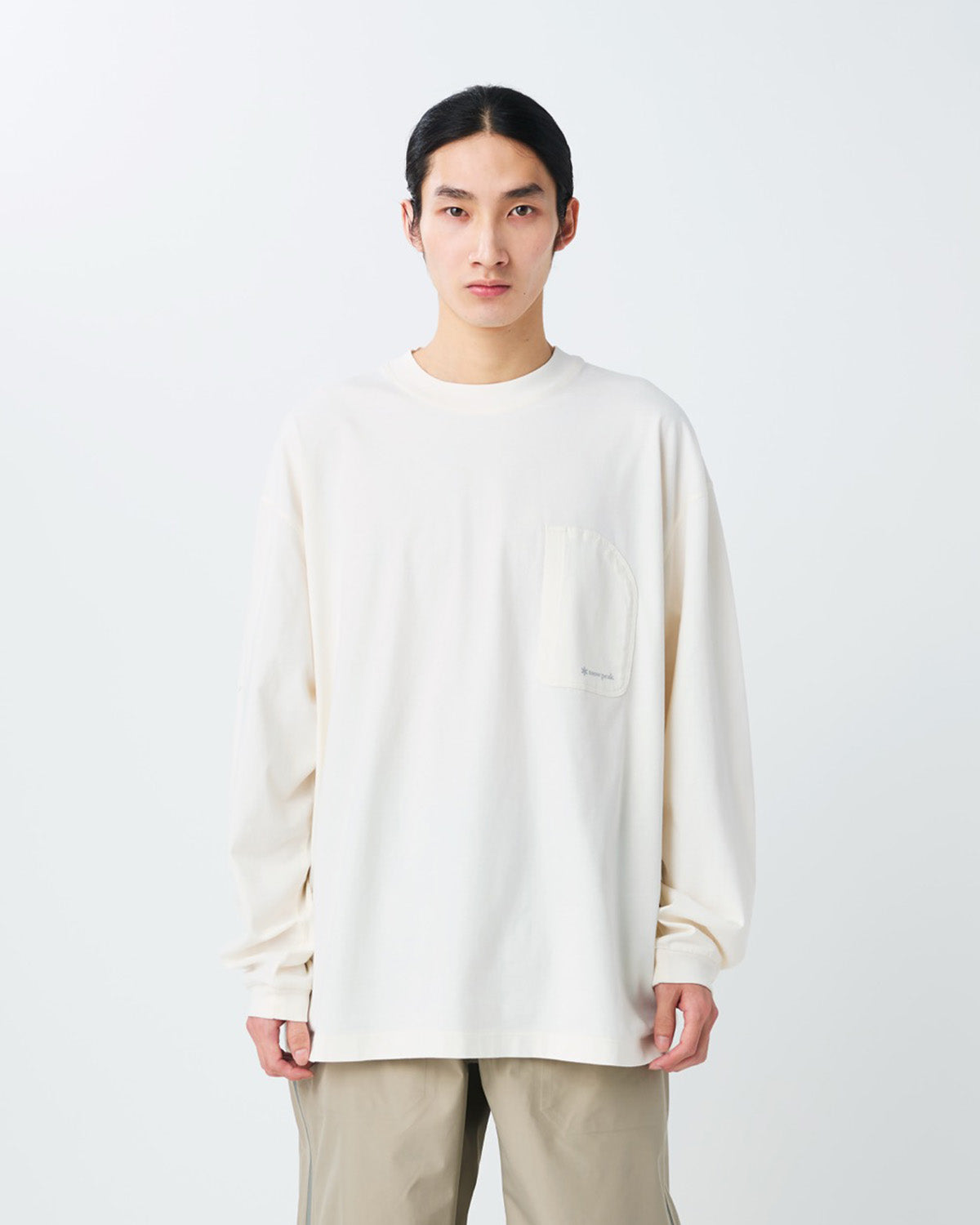 ⁣⁢T-Shirt Og Mercerisé À Manches Longues⁤⁣