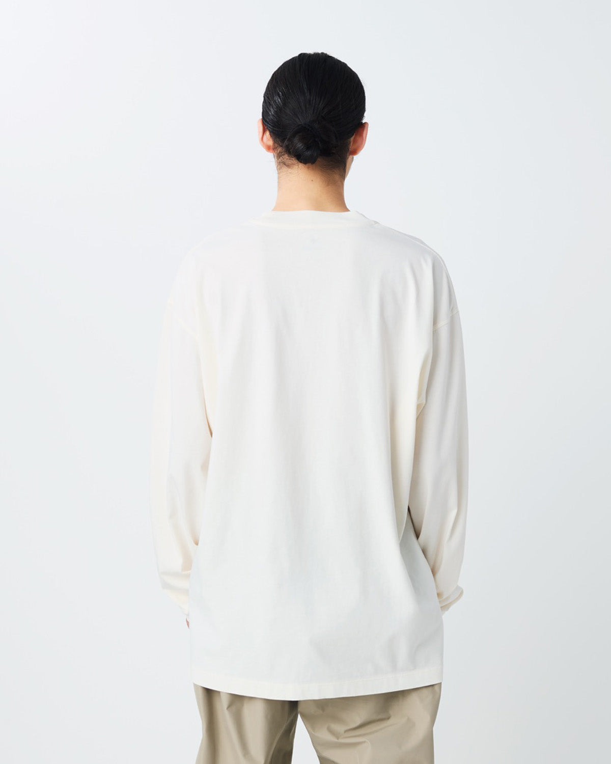 ⁣⁢T-Shirt Og Mercerisé À Manches Longues⁤⁣