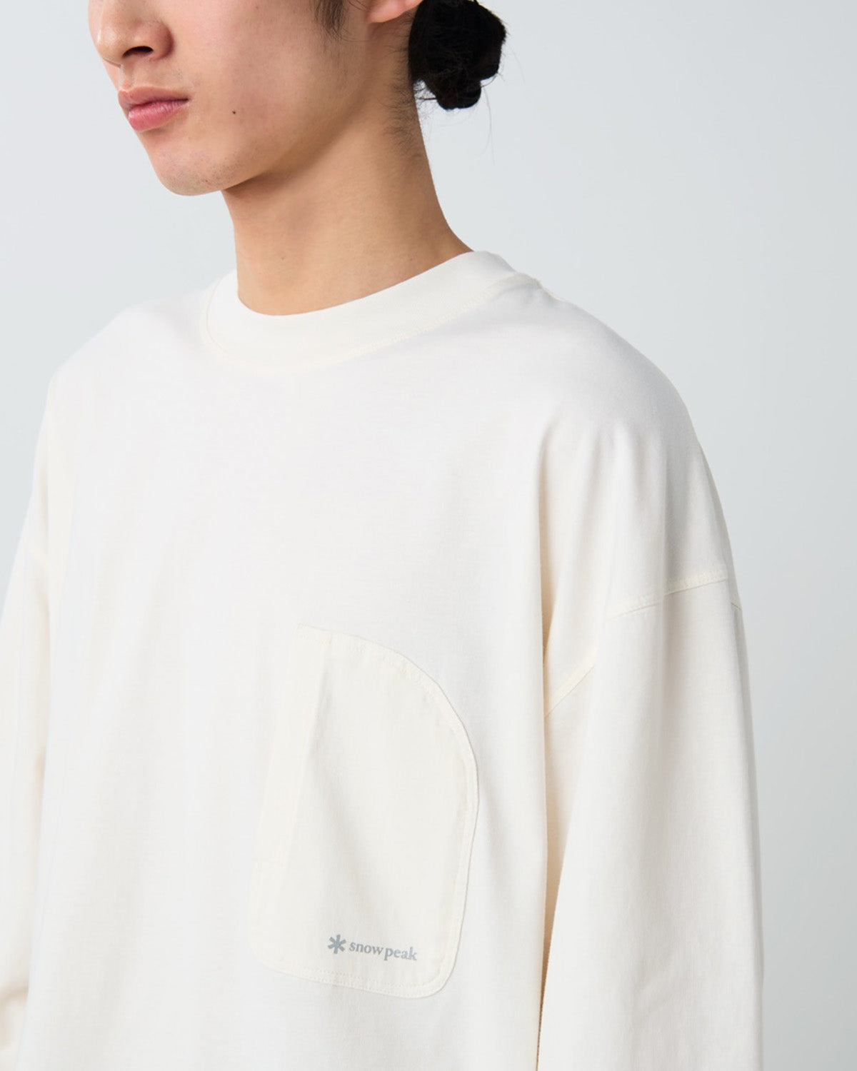 ⁣⁢T-Shirt Og Mercerisé À Manches Longues⁤⁣