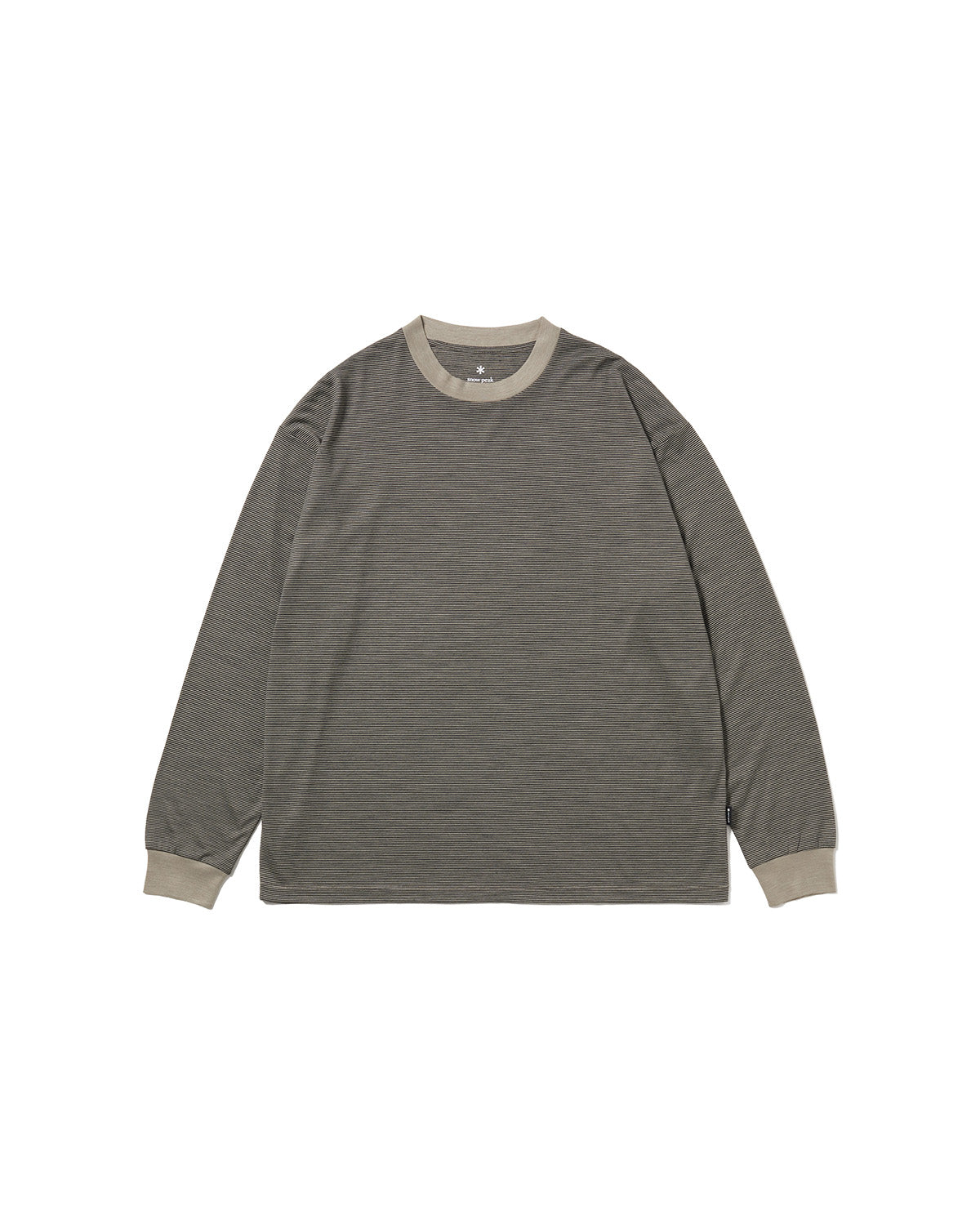 Summer Wool Stripe L/S T-Shirt