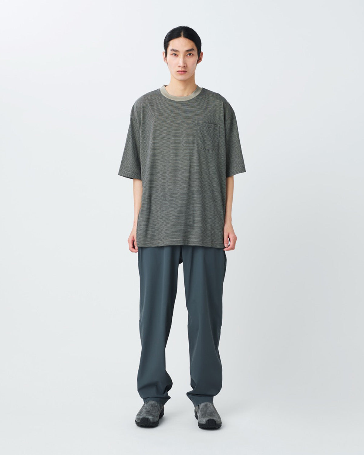 Summer Wool Stripe T-Shirt
