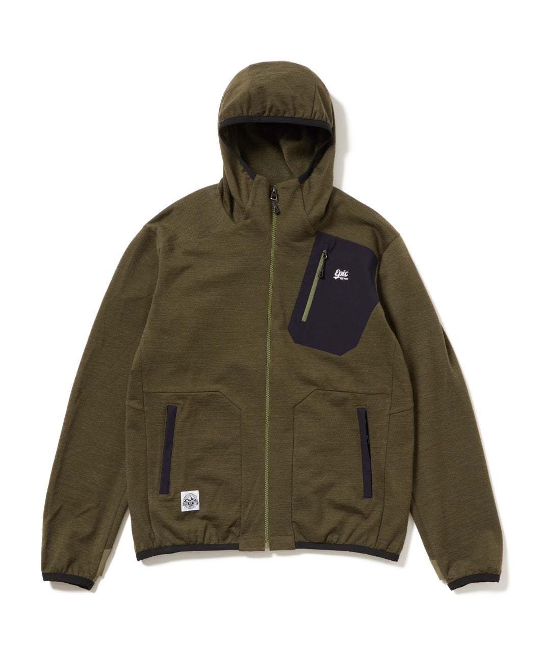 ⁣⁢Sweat À Capuchon En Laine Mérinos Gary⁤⁣