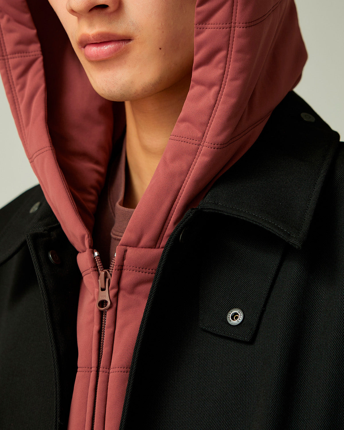 Hybrid Wool Coach Jacket
