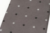 ⁣⁢Cravate Grise À Motif D'Astérisque Snow Peak⁤⁣
